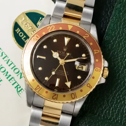Vintage GMT-Master 16753 Root Beer Full Set