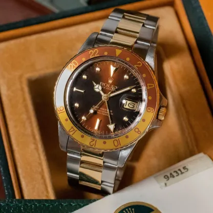Vintage GMT-Master 16753 Root Beer Full Set