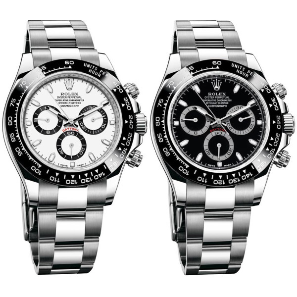 Daytona Siver Classic Panda Black & White Dial 40mm
