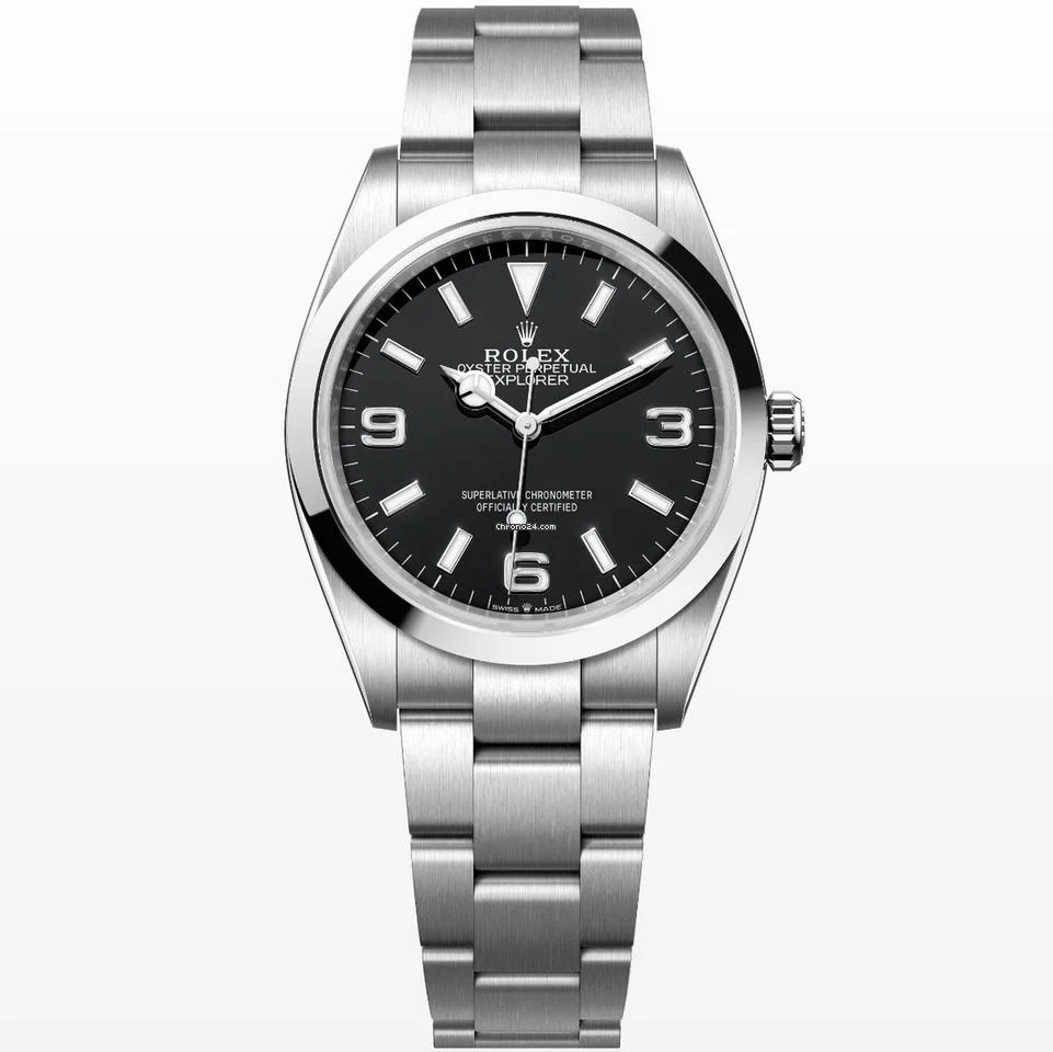 Rolex Explorer Black Dial Unworn