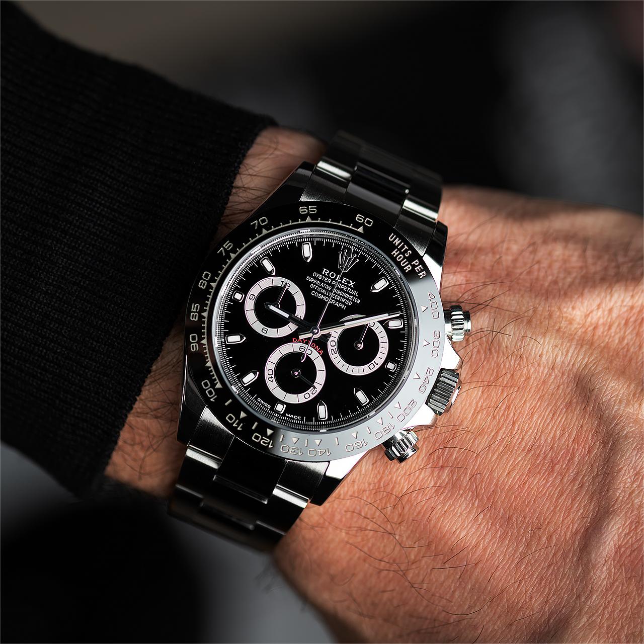 Daytona Siver Classic Panda Black & White Dial 40mm