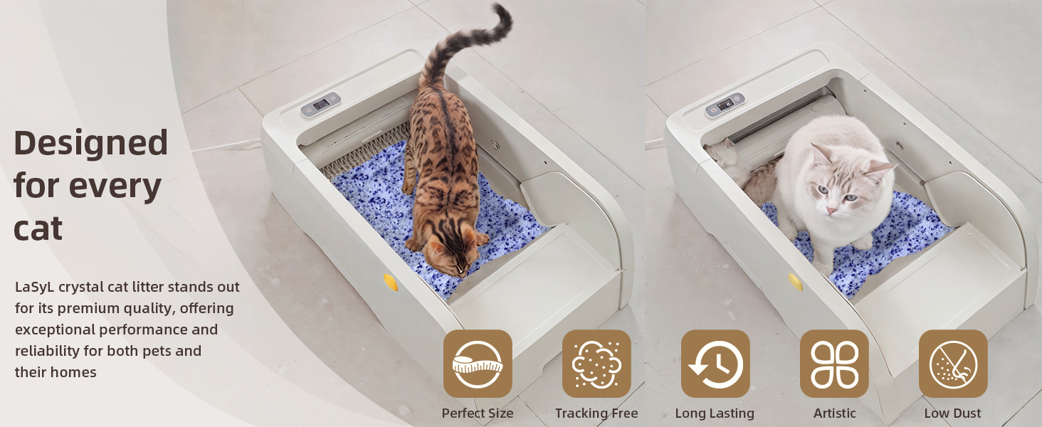 silica gel micropore absorption technology 99.9 percent dust free crystal cat litter