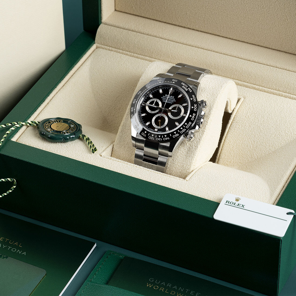 Rolthtex Cosmograph Daytona Panda 116500LN Black & White Dial 40mm New