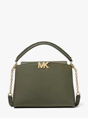 Karlie Medium Leather Satchel