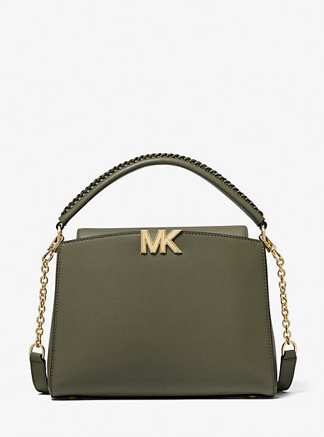 Karlie Medium Leather Satchel