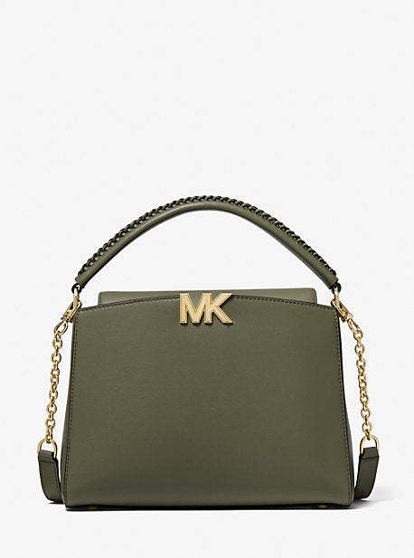 Karlie Medium Leather Satchel
