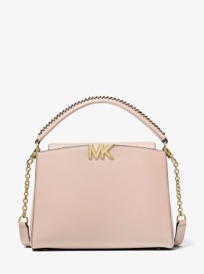 Karlie Medium Leather Satchel