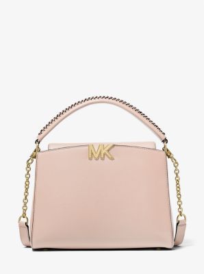 Karlie Medium Leather Satchel