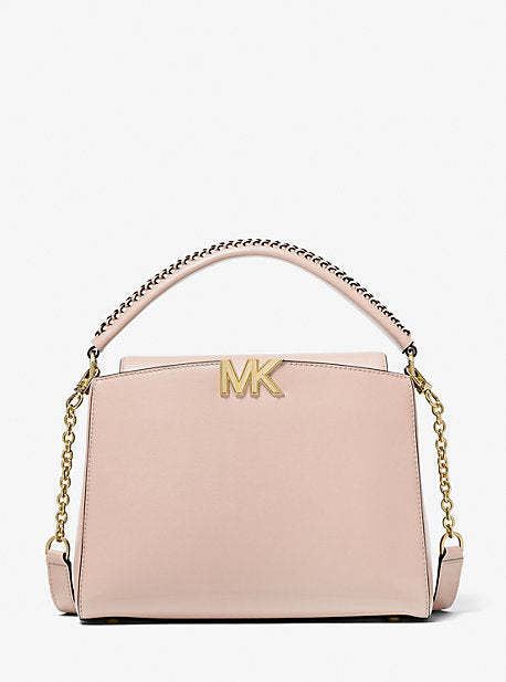 Karlie Medium Leather Satchel
