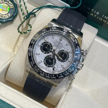 Cosmograph Daytona 116519LN White Gold Meteorite Dial