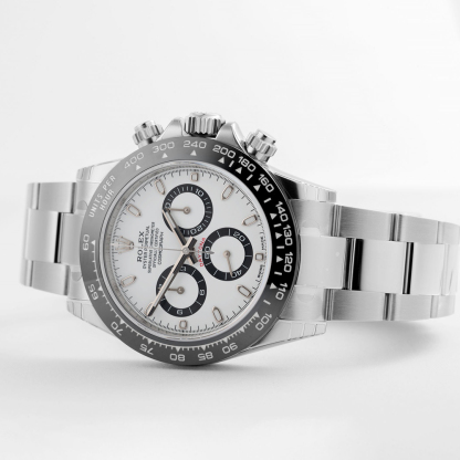 Rolthtex Cosmograph Daytona Panda 116500LN Black & White Dial 40mm New