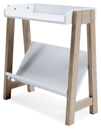 Small Bookcase - White / Tan