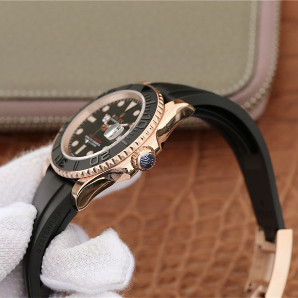 Yacht-Master Rose Gold Black Ceramic Bezel 40mm