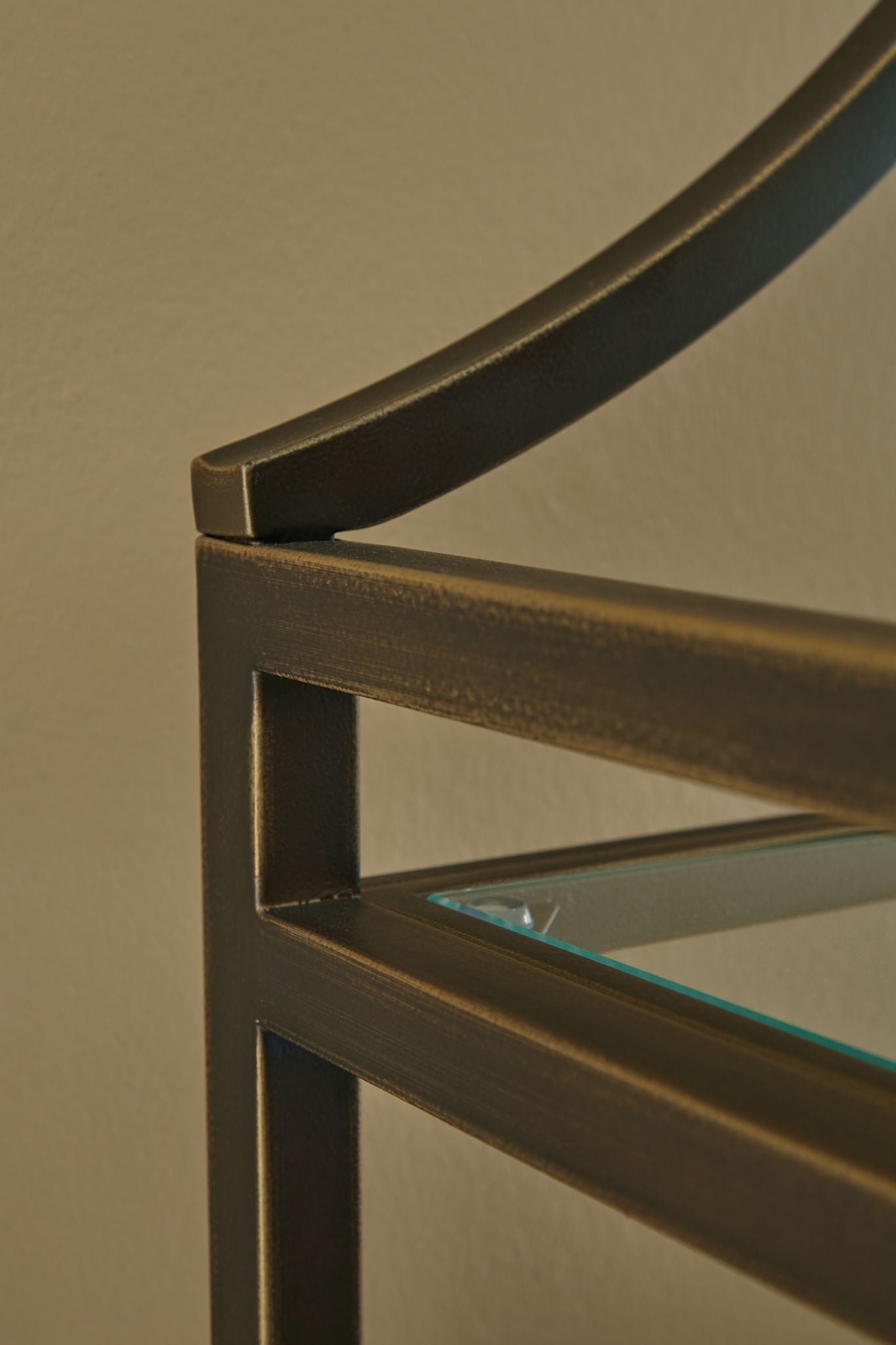 Bornly - Bookcase - Antique Bronze Finish