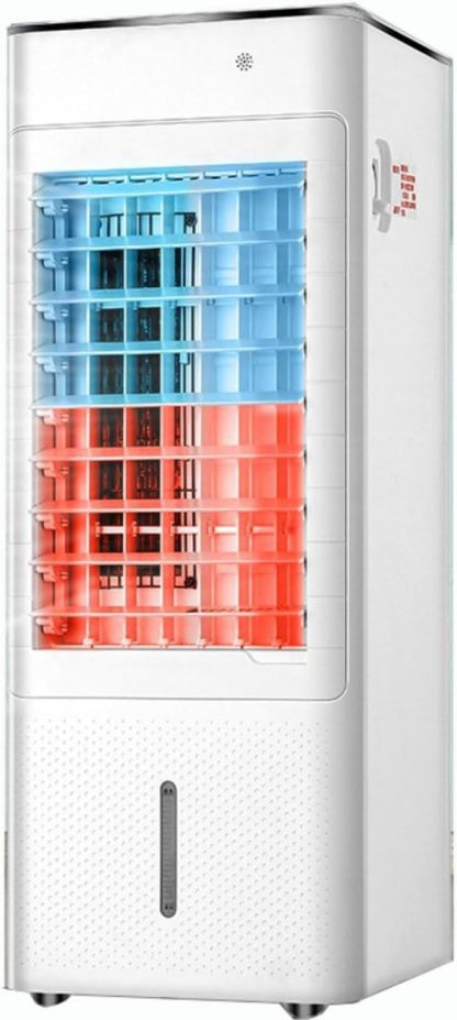 Portable Air Conditioner Hot and Cold 4 in 1 with Cooling Fan Heating Night Mode Air Cooler with 12H Timer LED Display Remote Control Cool Air Fan