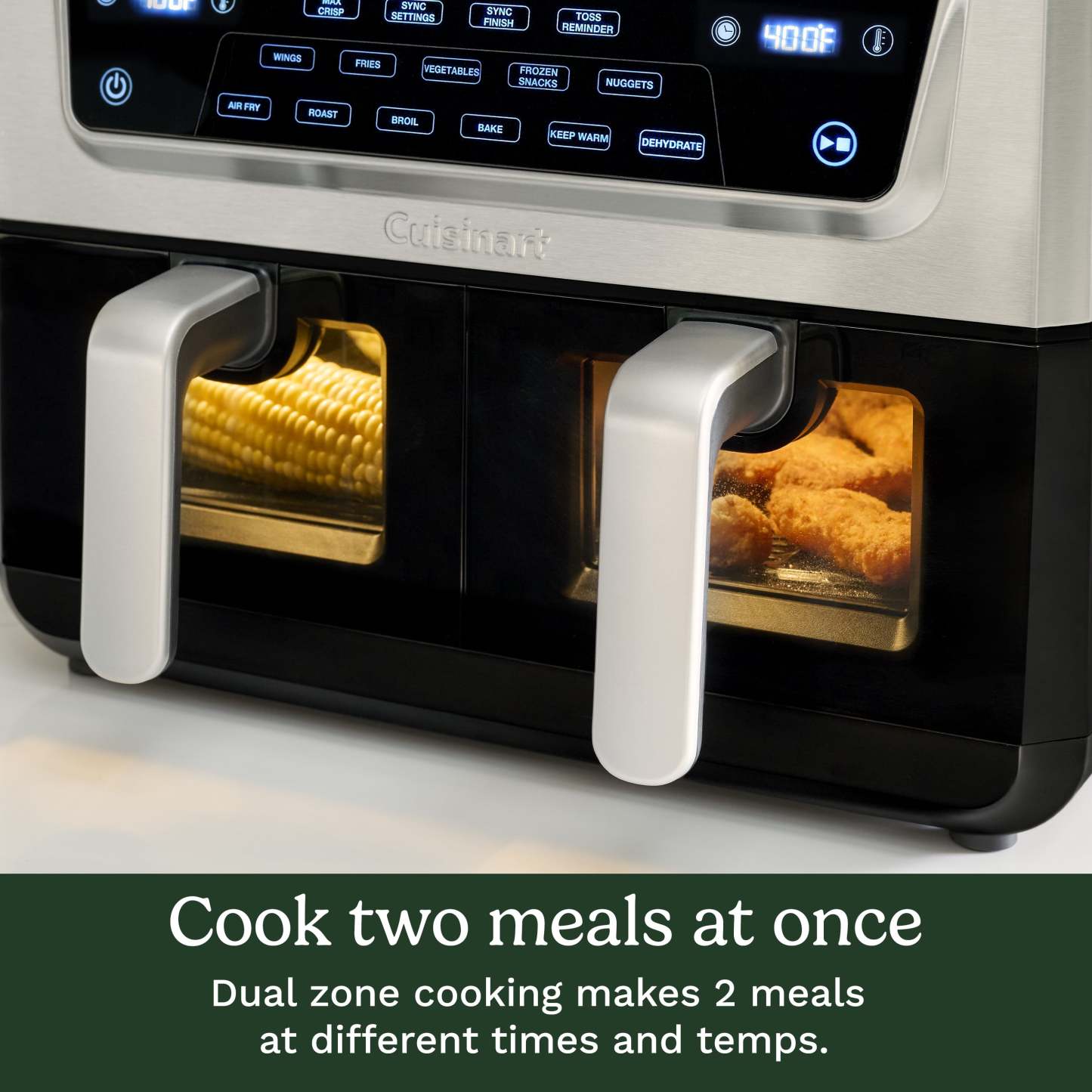 Cuisinart 11-qt Dual Basket Air Fryer Pro