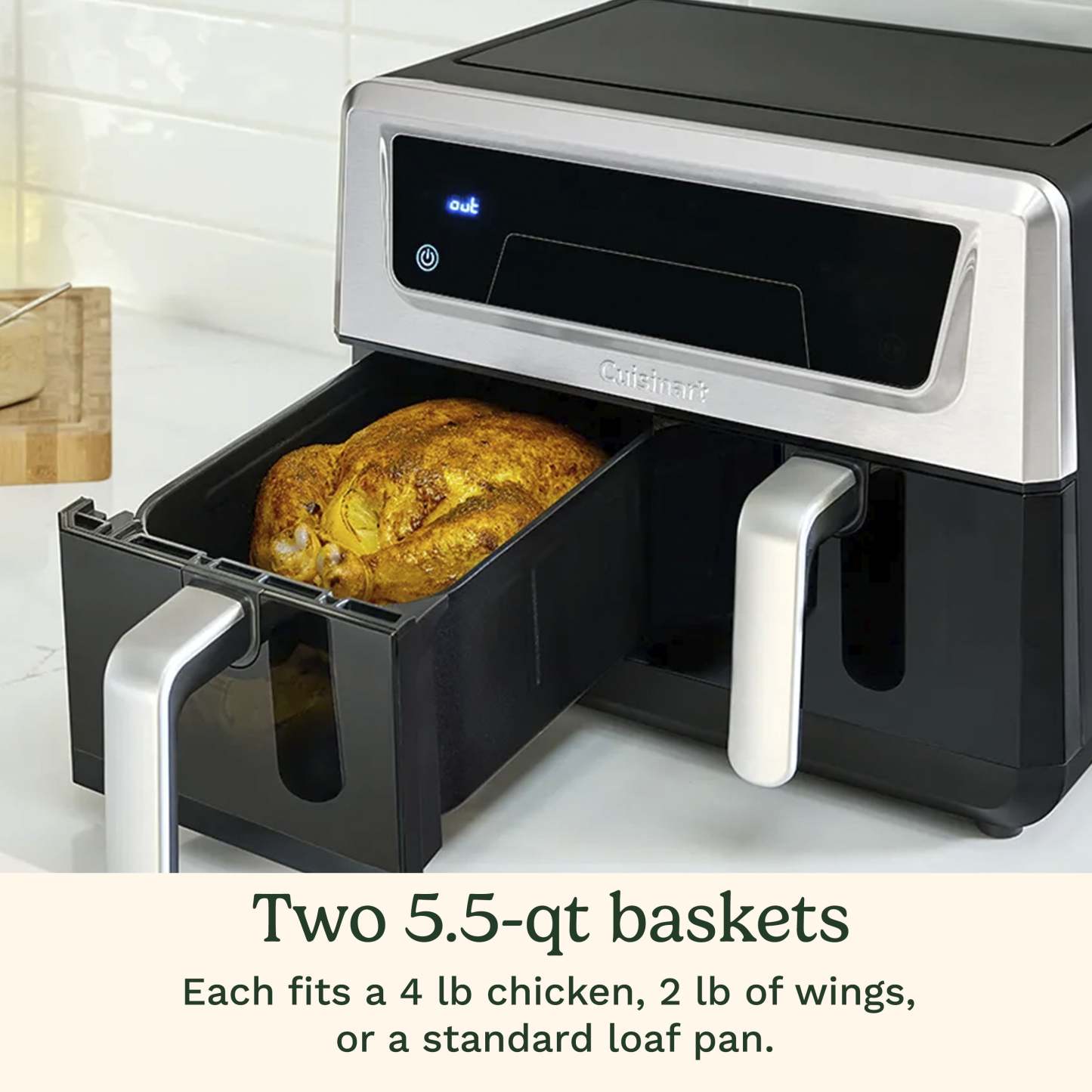Cuisinart 11-qt Dual Basket Air Fryer Pro