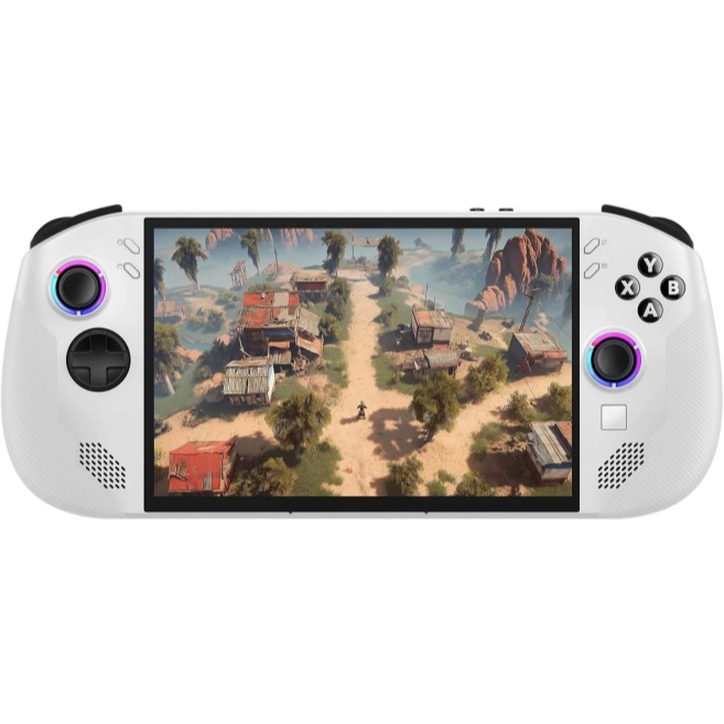  2025 - Mobile Gaming Console - AMD Radeon graphics - 8" PureSight IPS Display - 120Hz - AMD Ryzen™ Z2 Go - 16GB Memory - 512GB Storage - Glacier White - Free PC Game Pass