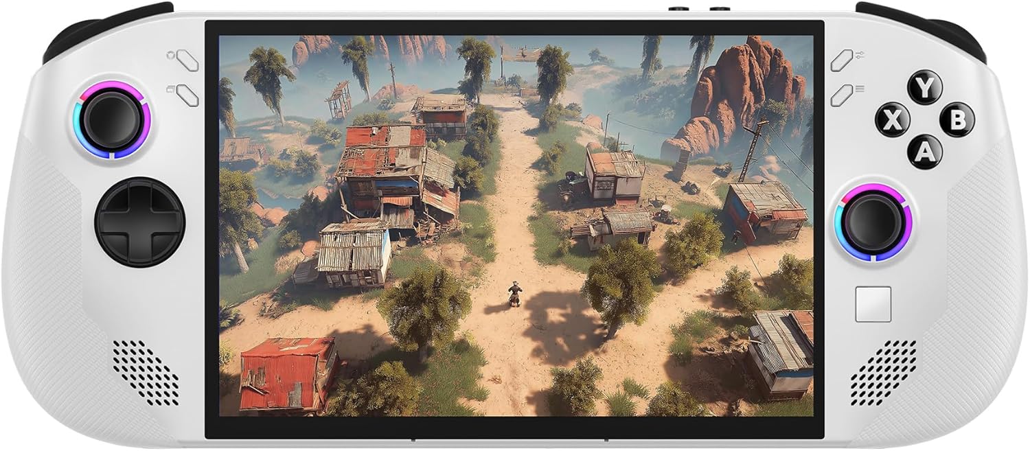  2025 - Mobile Gaming Console - AMD Radeon graphics - 8" PureSight IPS Display - 120Hz - AMD Ryzen™ Z2 Go - 16GB Memory - 512GB Storage - Glacier White - Free PC Game Pass