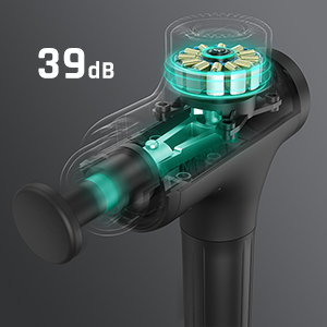 Mebak 3 Massage Gun Deep Tissue Percussion Muscle Massager Gun Handheld Electric for Body