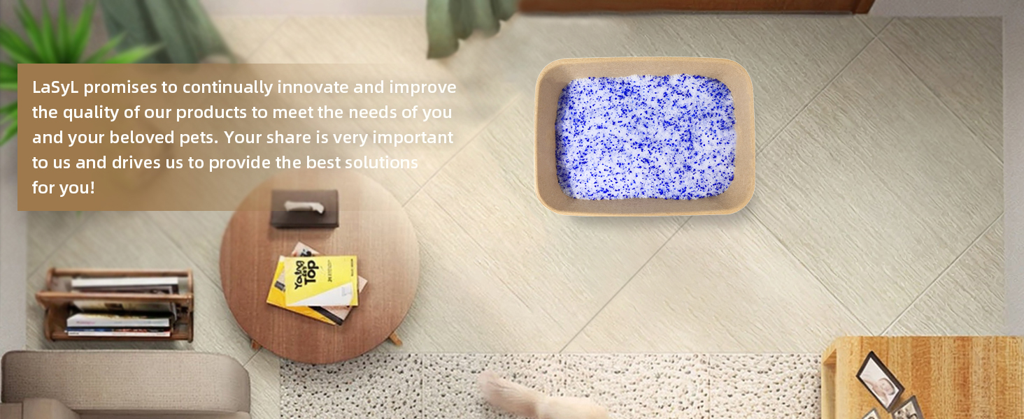 silica gel safe for cats kittens non toxic natural litter easy clean scoop stir replace