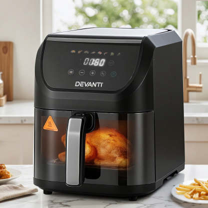 Devanti Air Fryer 5L W/ LCD Touch 1500W