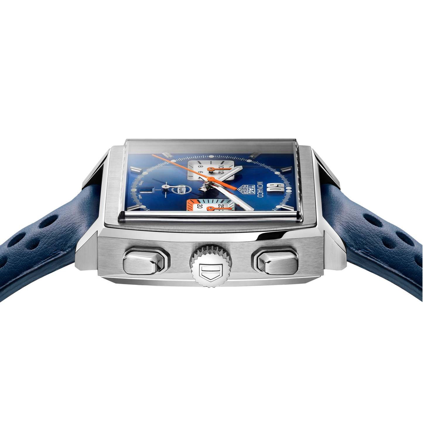 TAthtG Hethtuer Men's Monaco X Gulf Iconic Watch