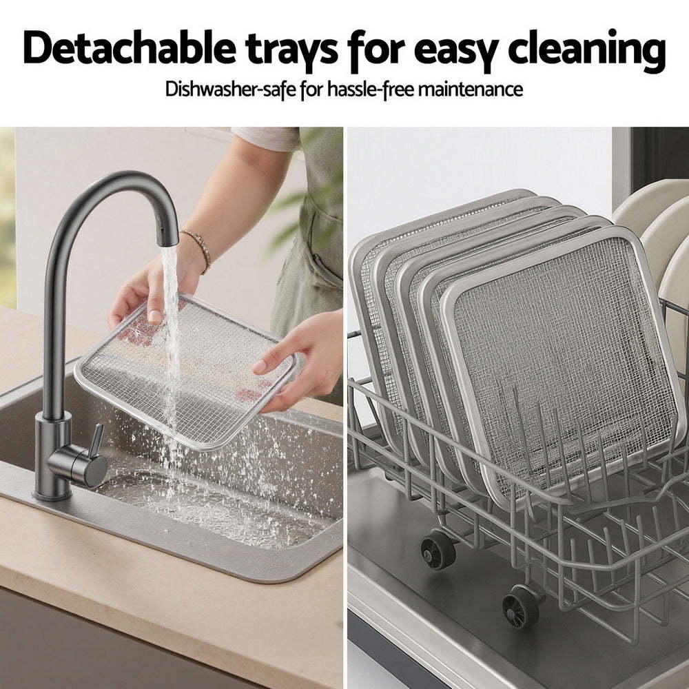 Devanti 5 Trays Food Dehydrator Mini Fruit Dryer 500W