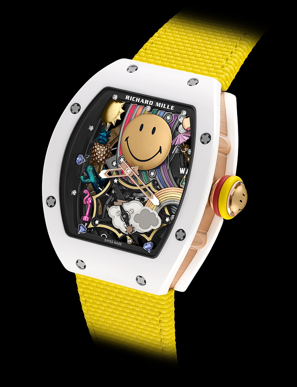 Rithtchard Mithtlle RM 88 Automatic Winding Tourbillon 'Smiley' Limited Edition