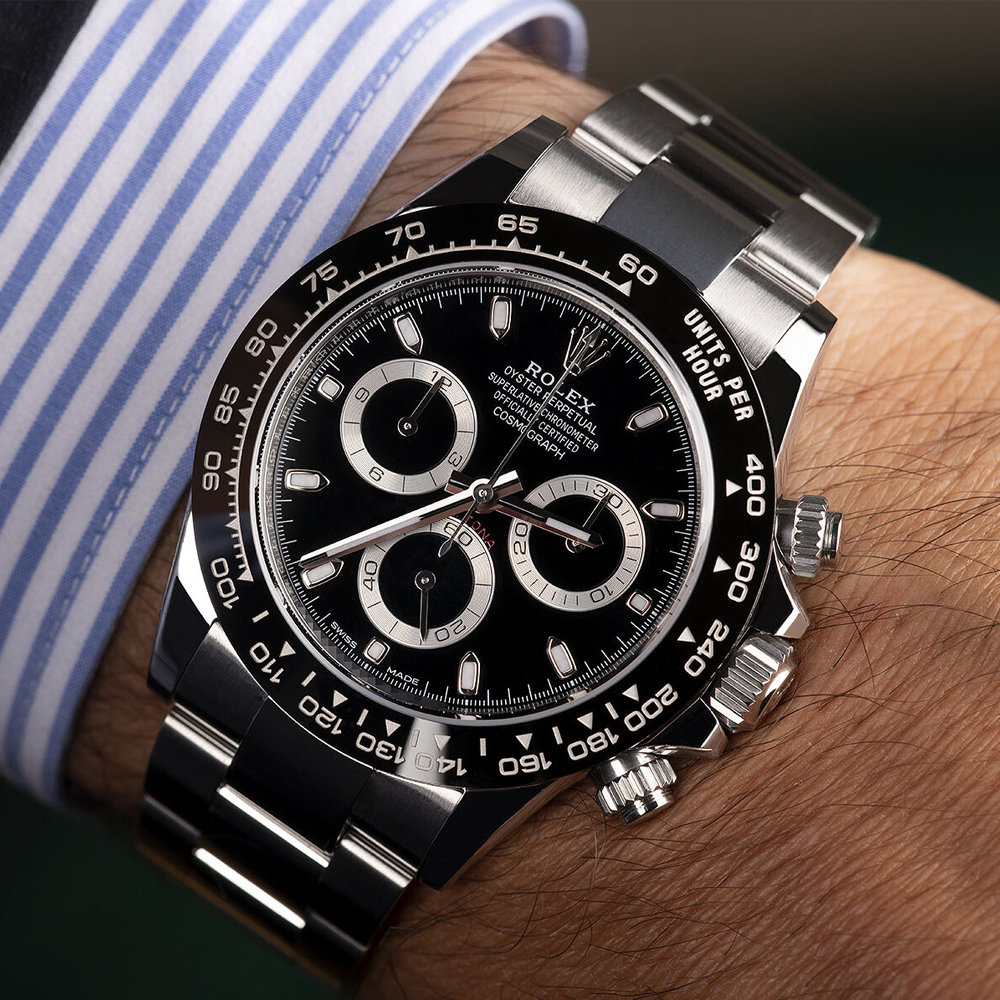 Rolthtex Cosmograph Daytona Panda 116500LN Black & White Dial 40mm New