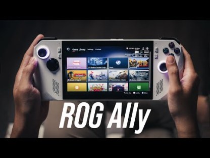 ASUS ROG ALLY AMD Ryzen Z1 Extreme 16GB RAM + 512GB SSD 7" Touch Screen FHD 120HZ Gaming Handheld Console (White) (RC71L-NH001W) | With ASUS ROG Ally 2-year Official Warranty