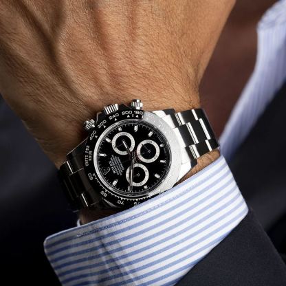 Daytona Siver Classic Panda Black & White Dial 40mm
