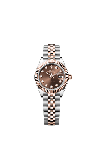 Rolthtex  Datejust Watches His & Hers Diamond Rose Gold