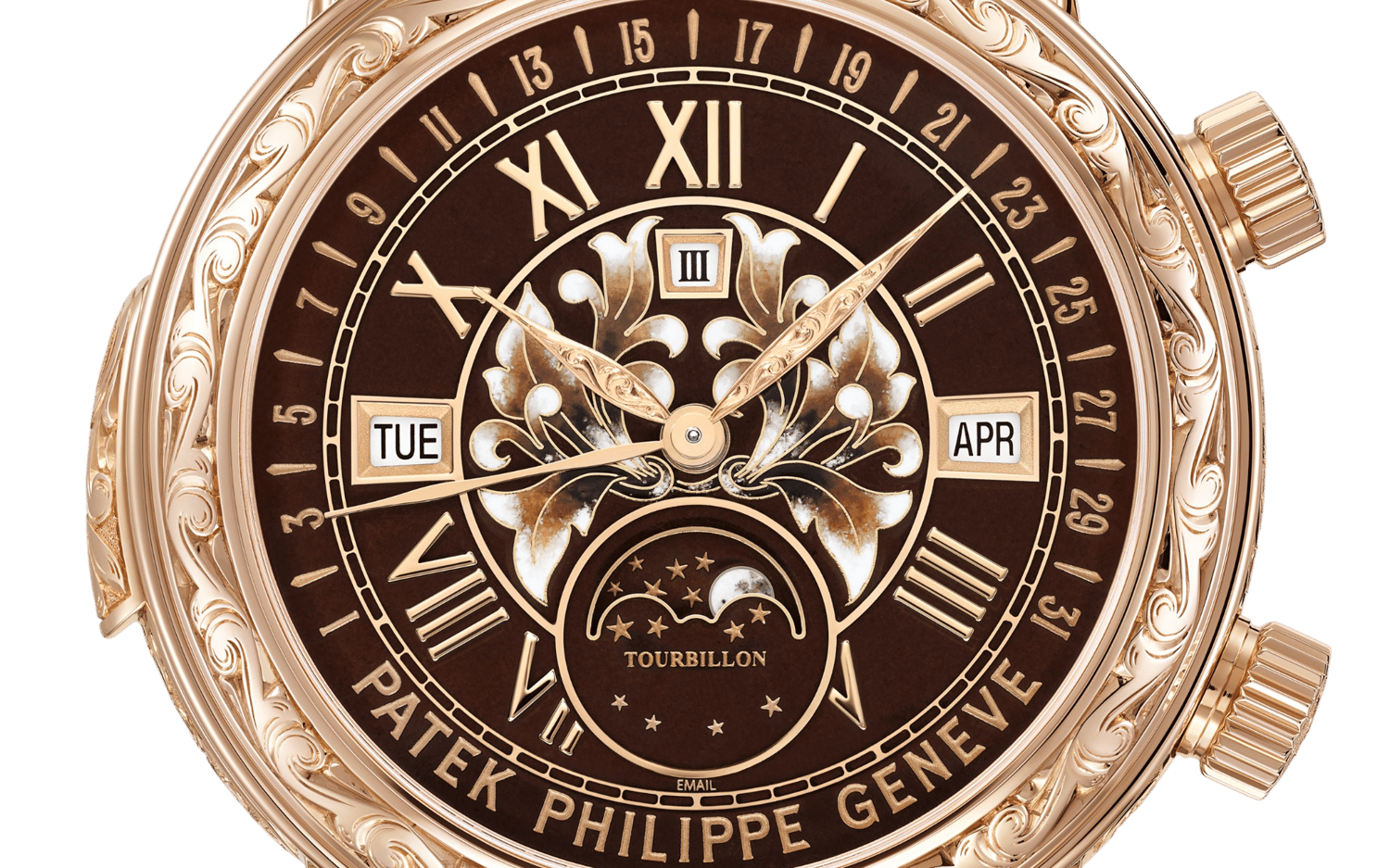Patthtek Philithtppe Grand Complications Brown Dial Watch 6002R-001