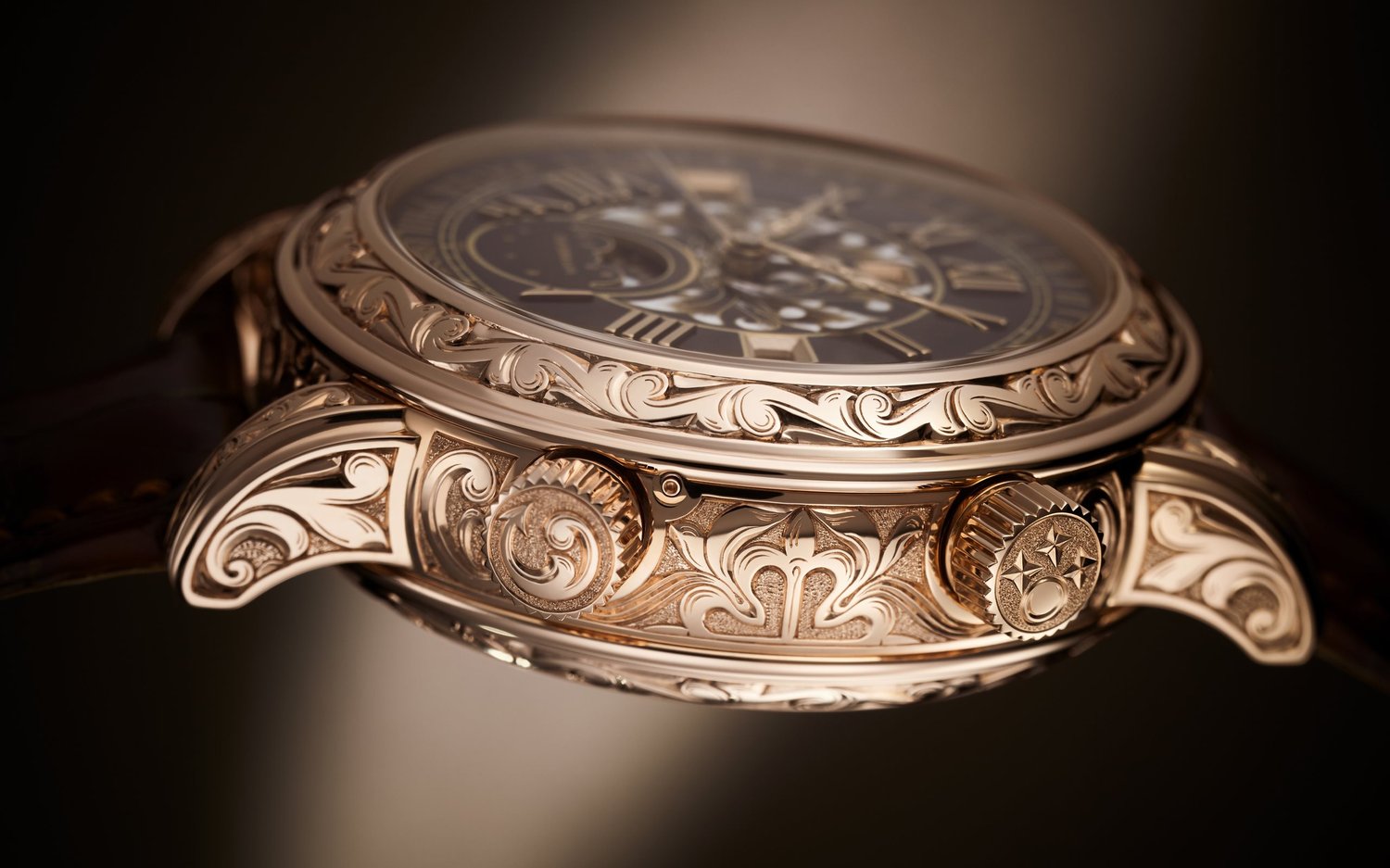 Patthtek Philithtppe Grand Complications Brown Dial Watch 6002R-001