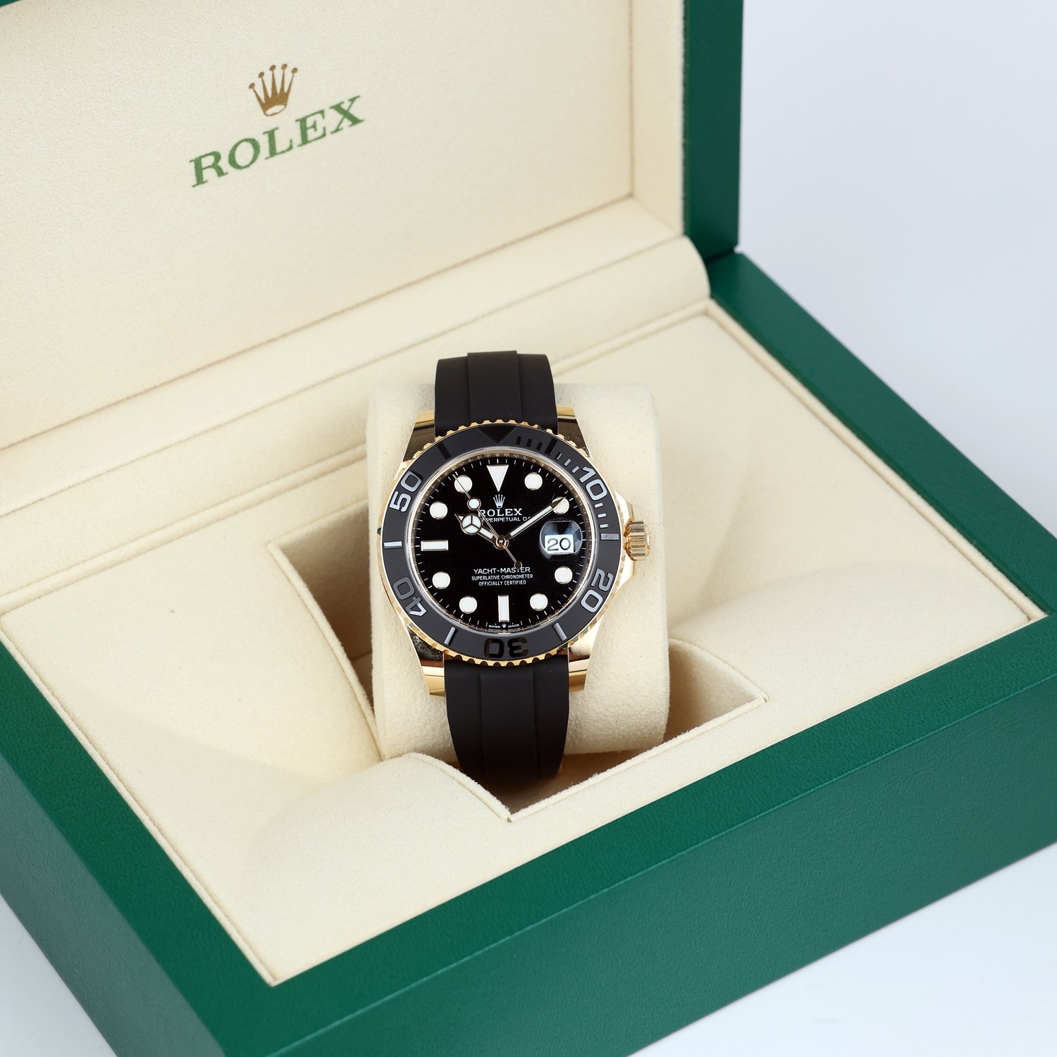 ROLthtEX OYSTER PERPETUAL DATE YACHT-MASTER 42MM