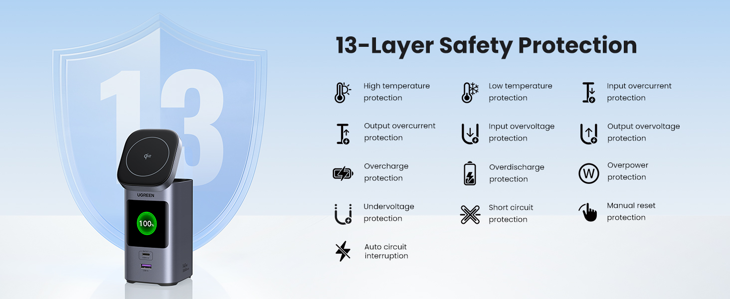 safer battery bank longer lifespan magnetic power bank