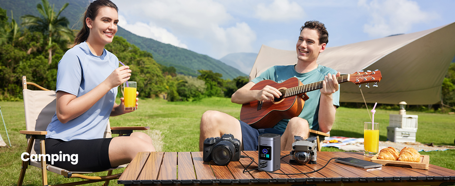 portable charger for camping