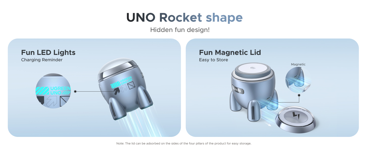 UNO Rocket shape