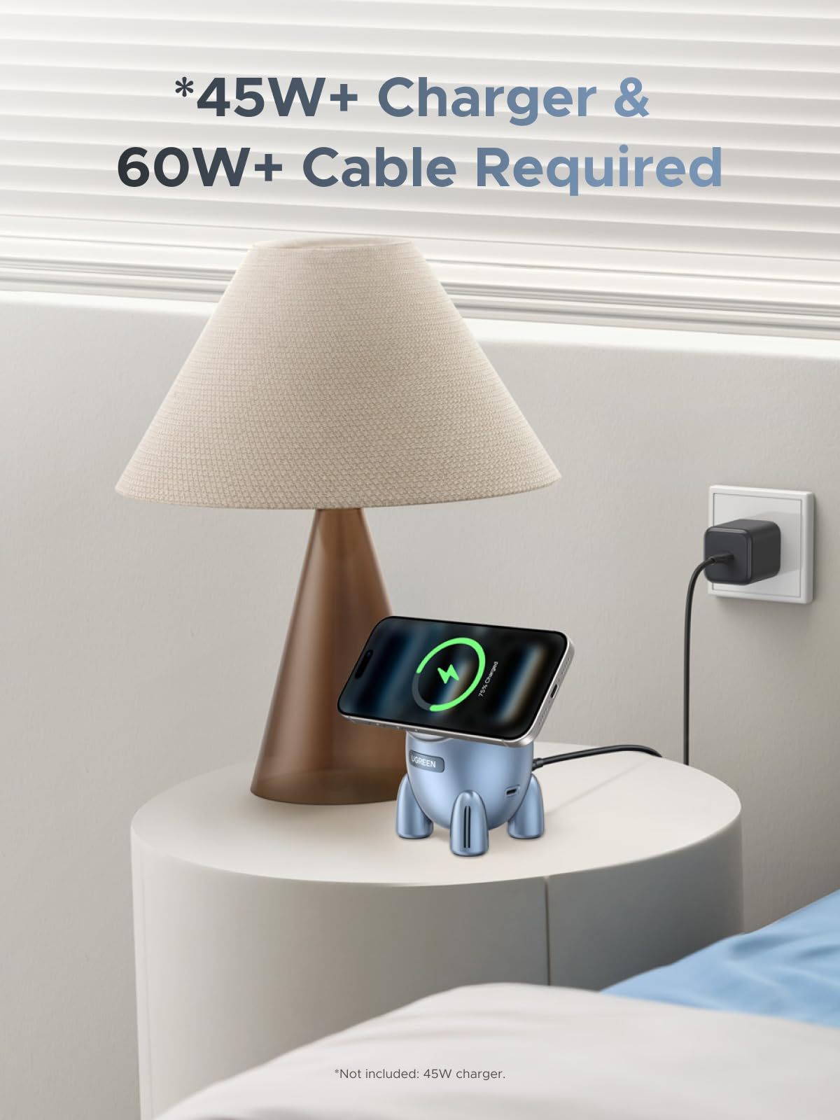 UGREEN Uno 2-in-1 Magnetic Power Bank (30W, MagSafe-compatible)