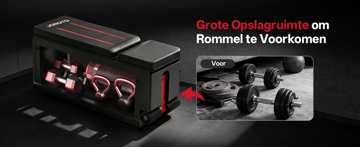 De tekst luidt 'Rommel te Voorkomen' en toont gamecomponenten of computerhardware met rode accentverlichting tegen een zwarte achtergrond.