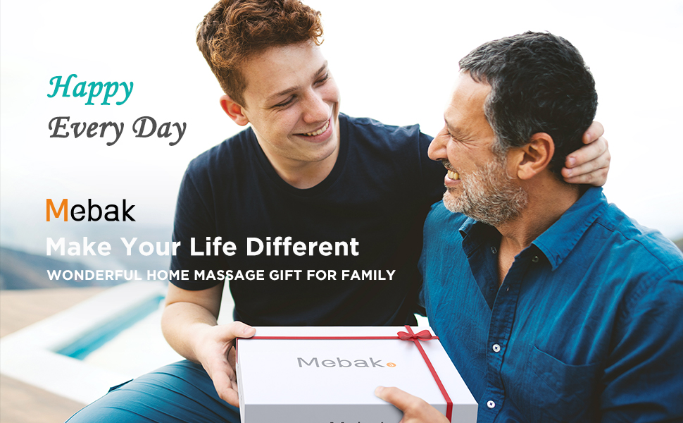 Mebak 3 Massage Gun Deep Tissue Percussion Muscle Massager Gun Handheld Electric for Body