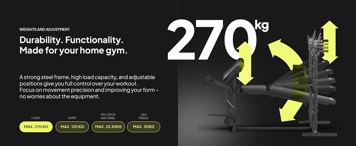 Text reads '279 kg' with green arrow icons and dark background in promotional graphic design style.