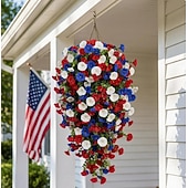 Artificial Morning Glory Hanging Vine Flowers for Outdoor