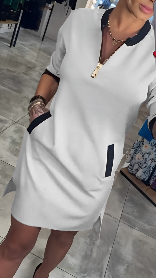 Vestido Manga Corta Lottie