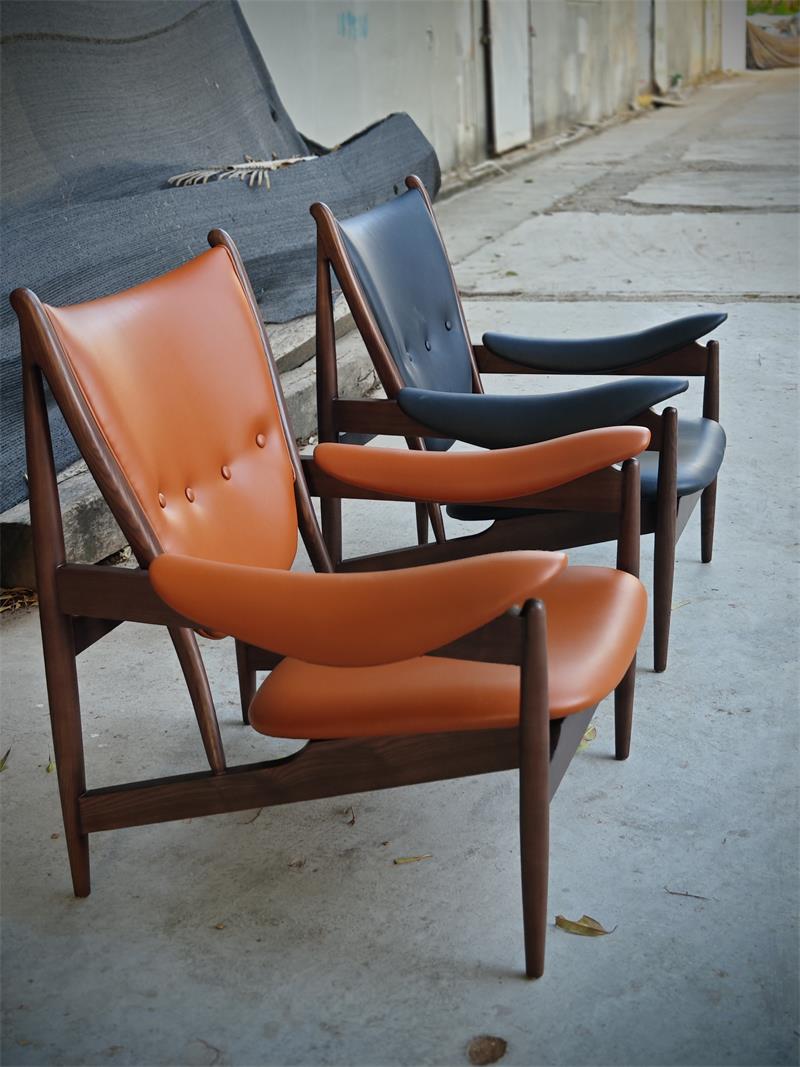 Medieval high-look solid wood frame chief chair