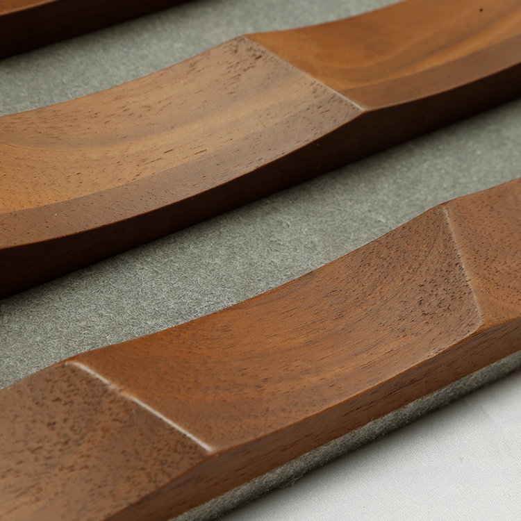 Home Interior Decoration Materials Cladding Slat 3D Composite Solid Wood Fluted Wallboard Wood Wall Panel