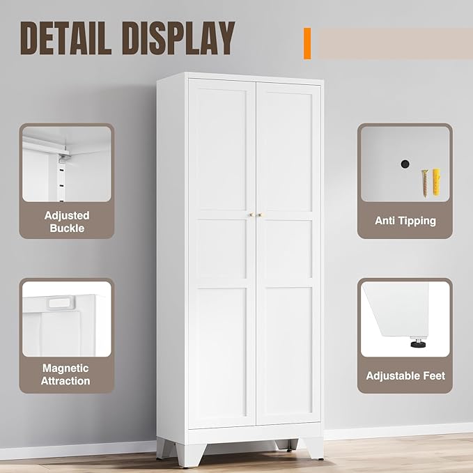 Metal Pantry Cabinet