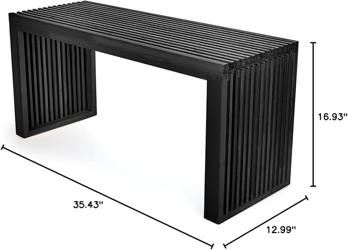 35 inch Farmhouse Decor Indoor Kitchen Table Bench