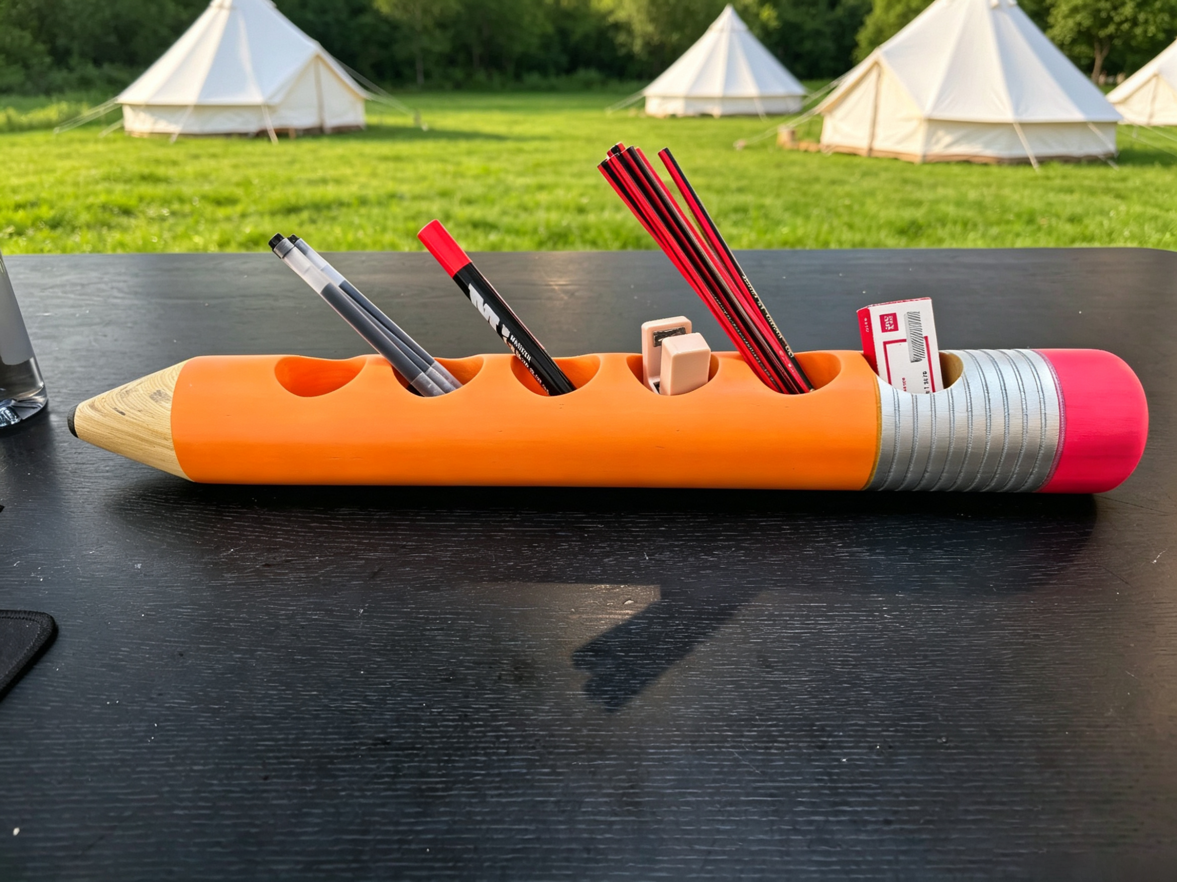 Giant Pencil Desk Organizer